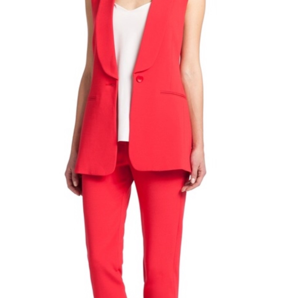Bcbg red vest